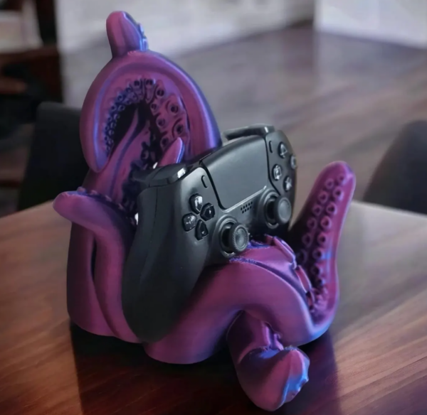 Uchwyt na Pada PS5 / Xbox / Switch Pro Stojak Ośmiornica na Kontroler - obrazek 5